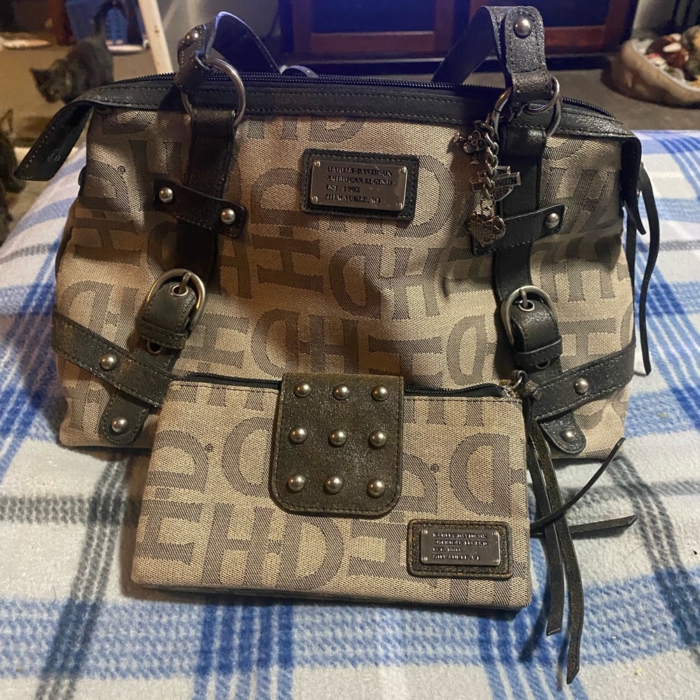 Barely used Harley Davidson Purse